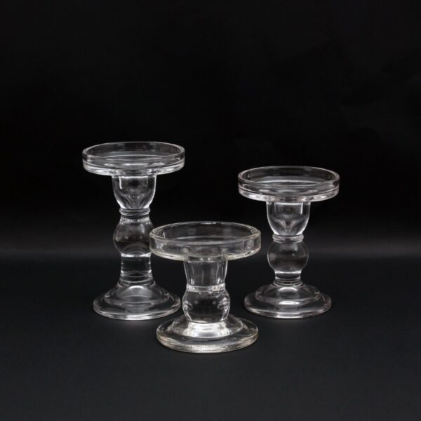 Glass  2 in 1 Candle Holder