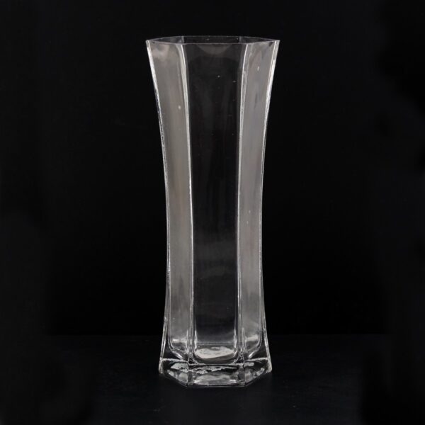 Glass Vase Hexagon Design