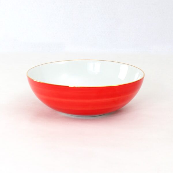 Ceramic Cereal Bowl | Red