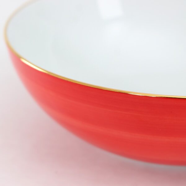 Ceramic Cereal Bowl | Red - Image 2