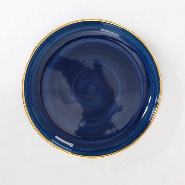 Ceramic Salad Plate | Blue - Image 3