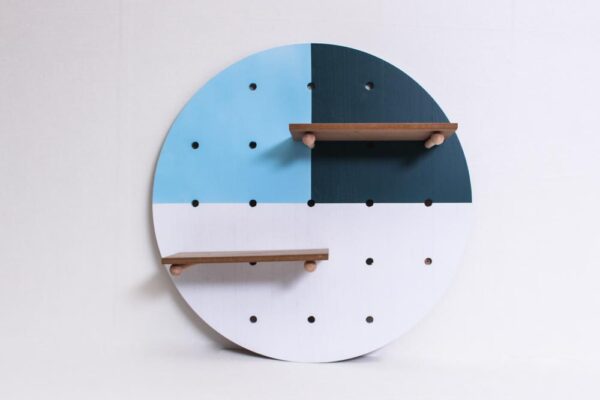 Wooden Wall Rack - Round