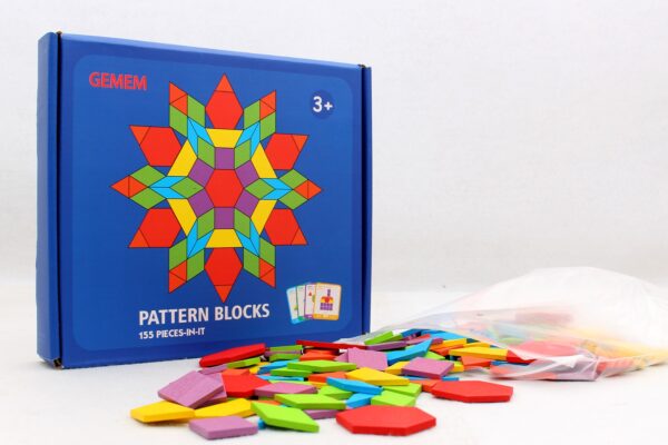 Pattern Blocks 155 Pieces