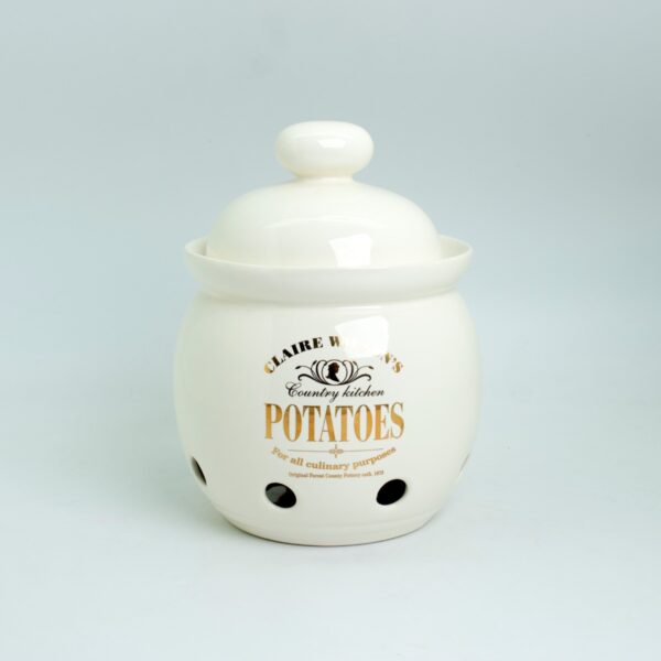 Ceramic Storage Jar - Potatoes