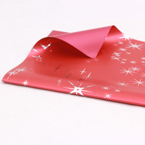 Wrapping Paper Silver Star Des