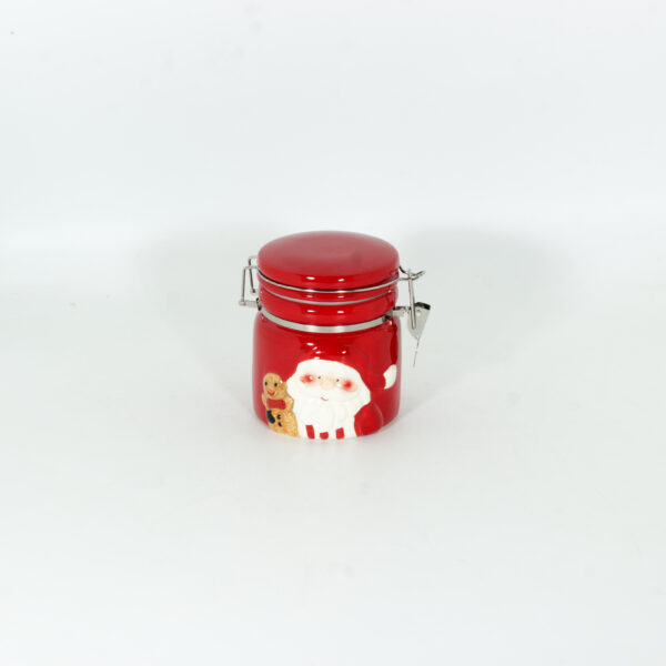 Christmas Ceramic Canister