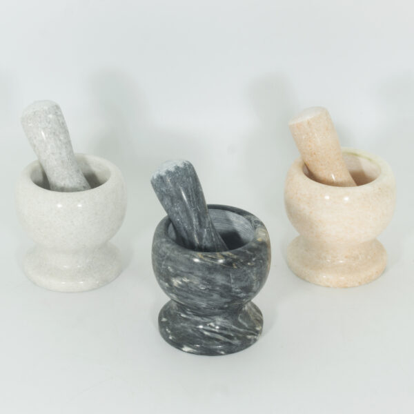 Marble  Mortar  and  Pestle  M