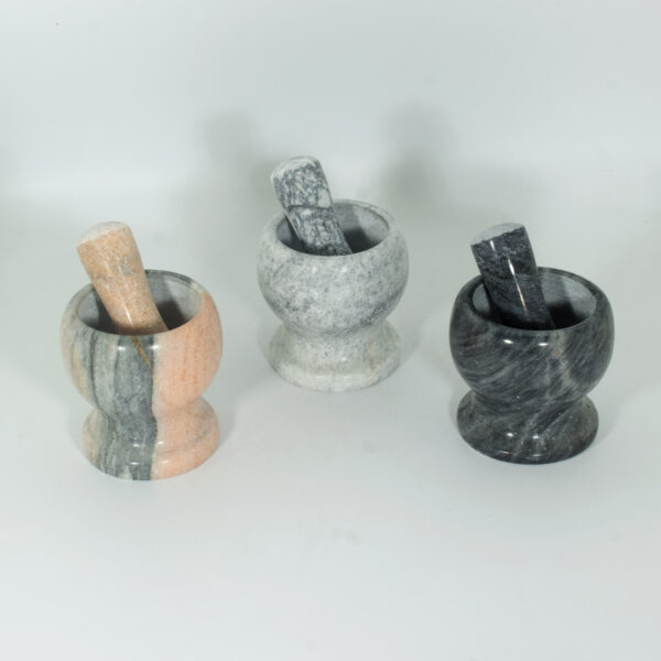 Marble Mortar  and Pestle L