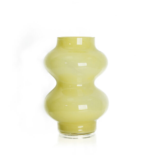 Cream Color Double Bub Vase