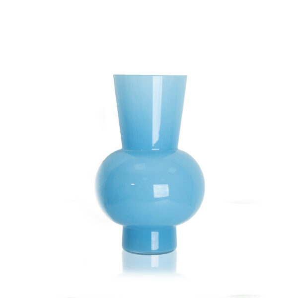 Blue Color L Bud Vase