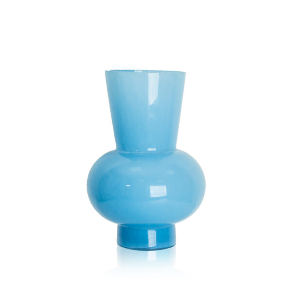 Blue Color M Bud Vase