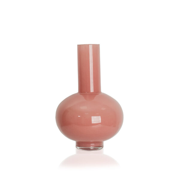 Pink Color S Bottom Bub Vase