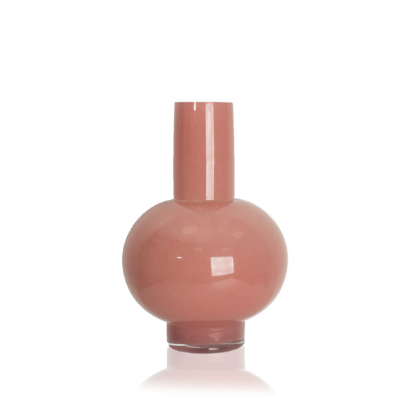 Pink Color L Bottom Bub Vase