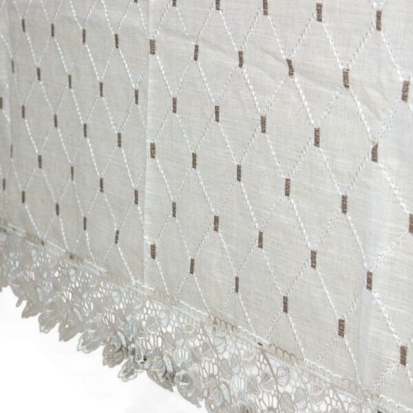 Table Cloth - Diam Design - White