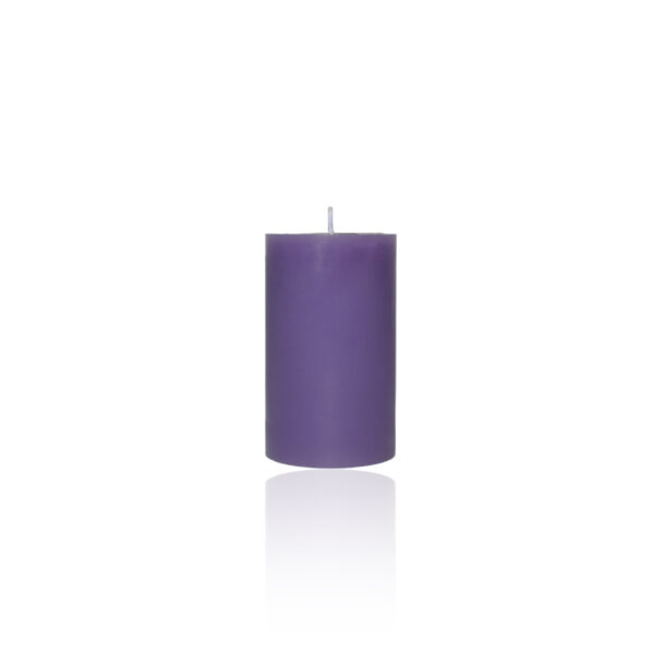 Purple - Candle Round Pillar