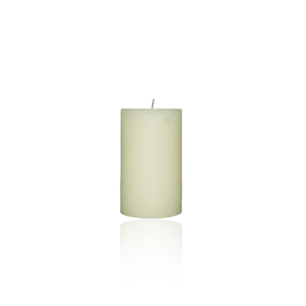 White - Candle Round Pillar