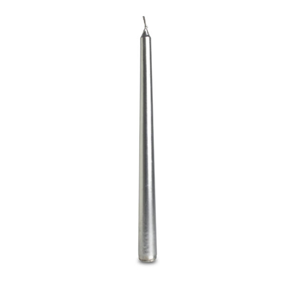 Dinner Candle - Silver