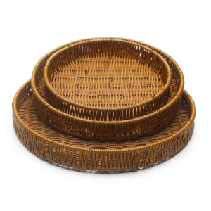 Plastic Cane Tray Round