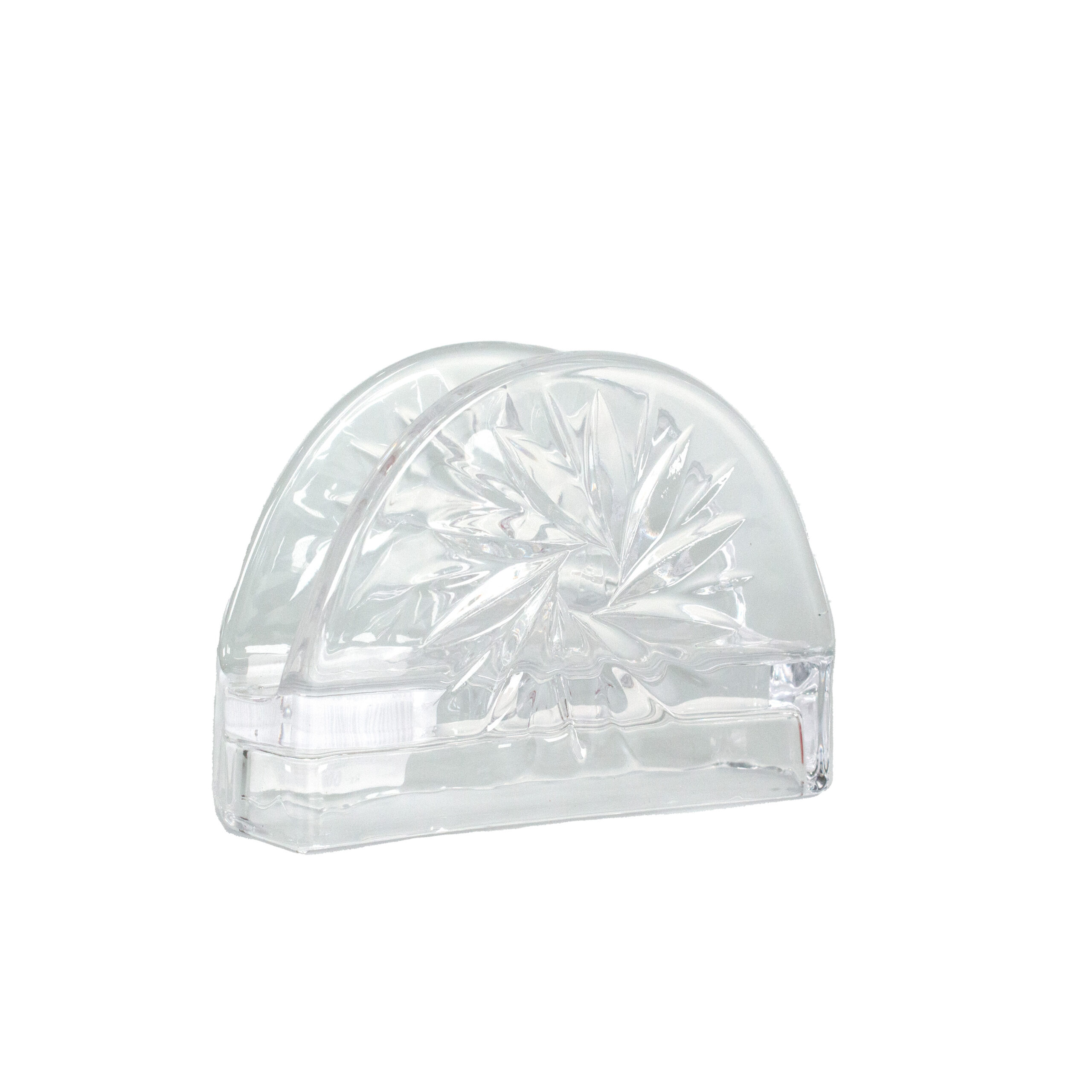 Tissue Holder Glass - Fan Des