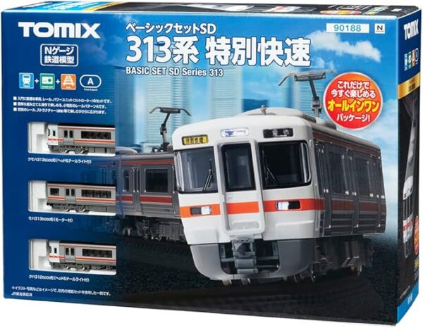TOMIX 90188 N Gauge Basic Set, SD 313 Series, Special Speed, Railway Model, Introductory Set