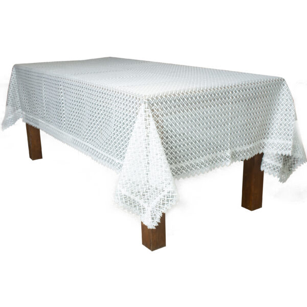 Table Cloth Lace - White