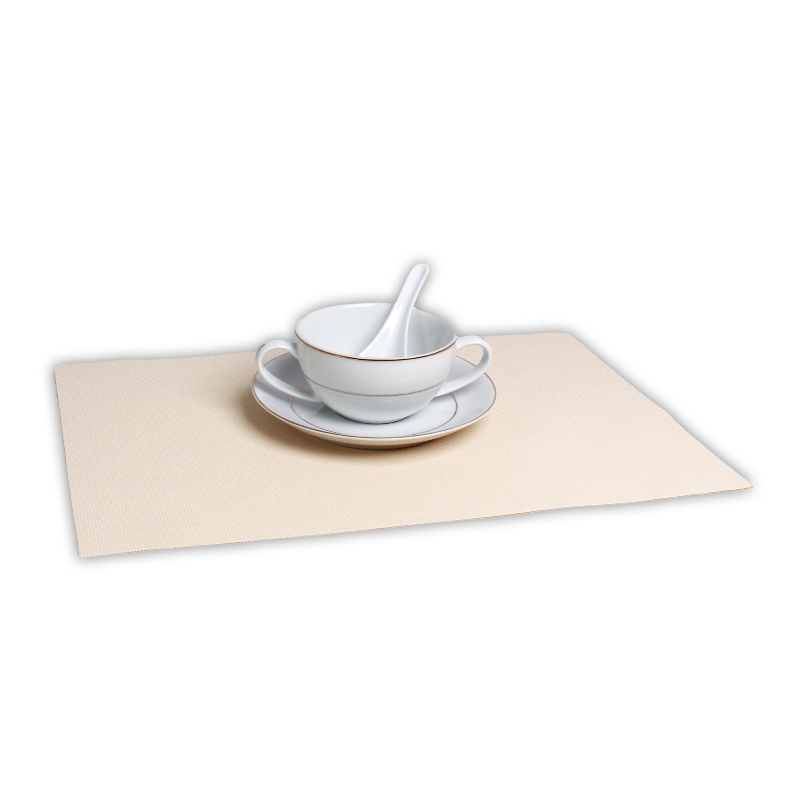 Plain Table Mat - Beige