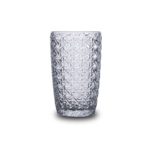 Drinking Glass - Woven Pattern