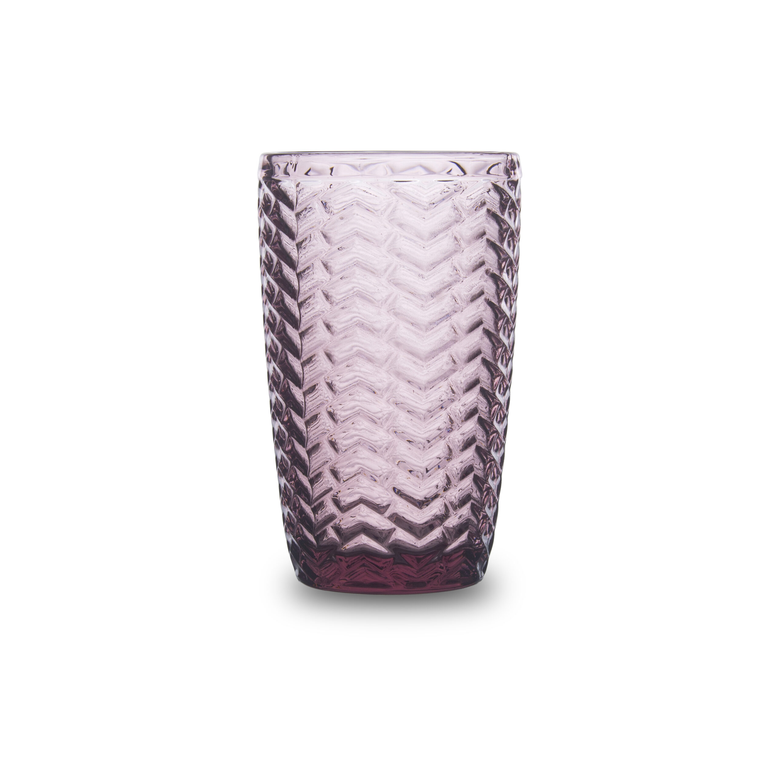 Drinking Glass - Herrin Cut Red