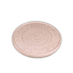 Ceramic Coaster 6 Pieces Set - Pink