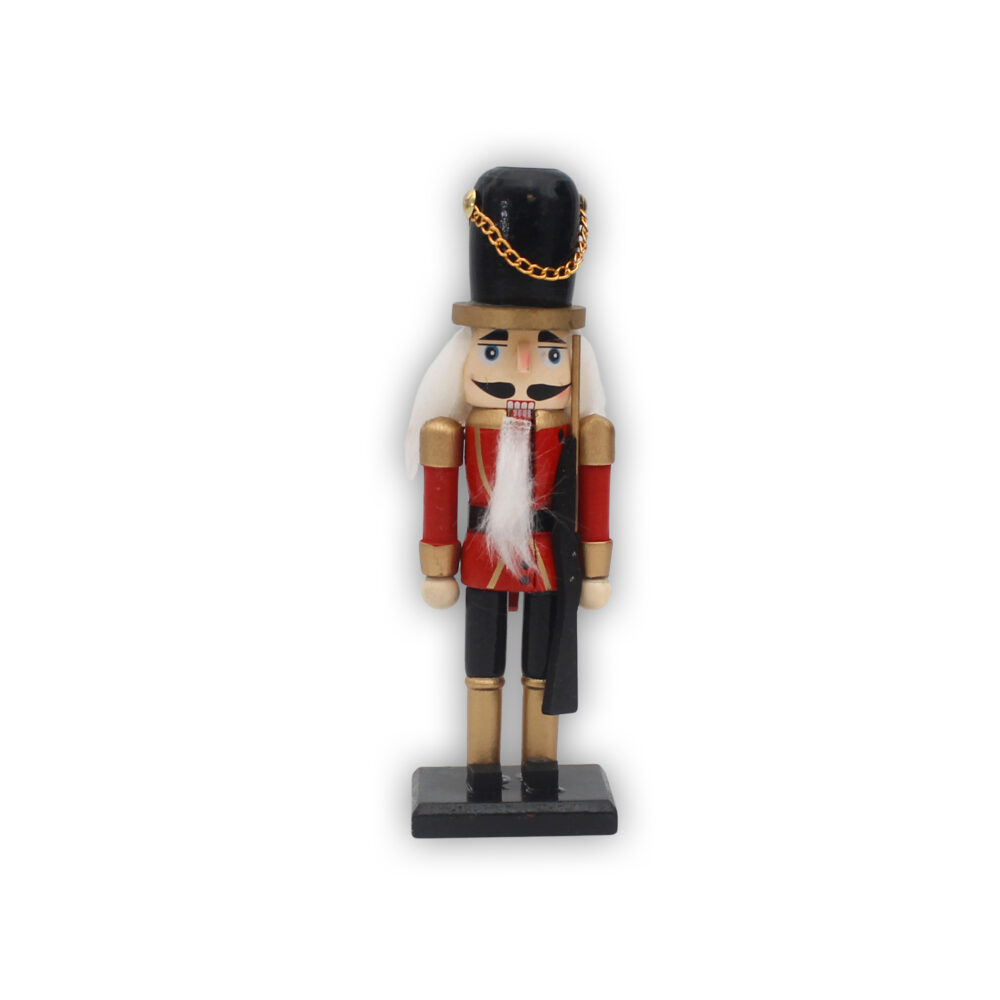 Wooden Nutcracker 16cm Small - Design 01