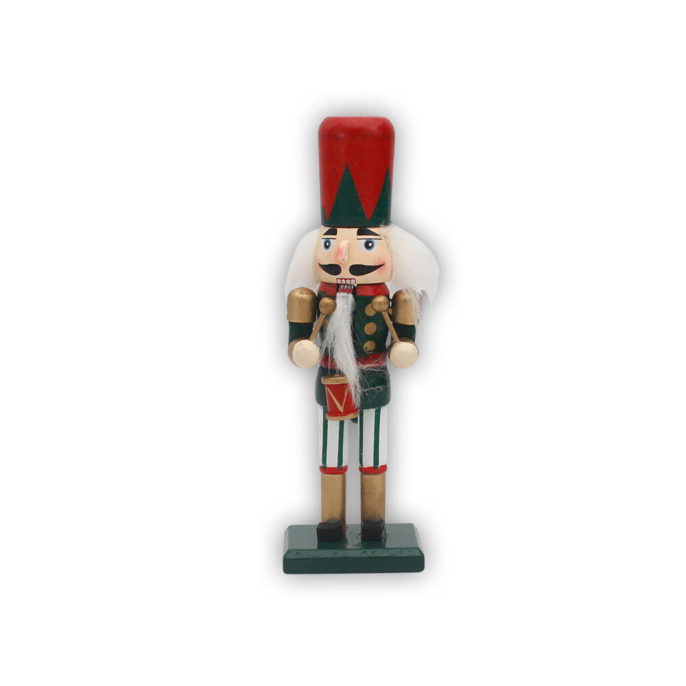 Wooden Nutcracker 16cm Small - Design 03