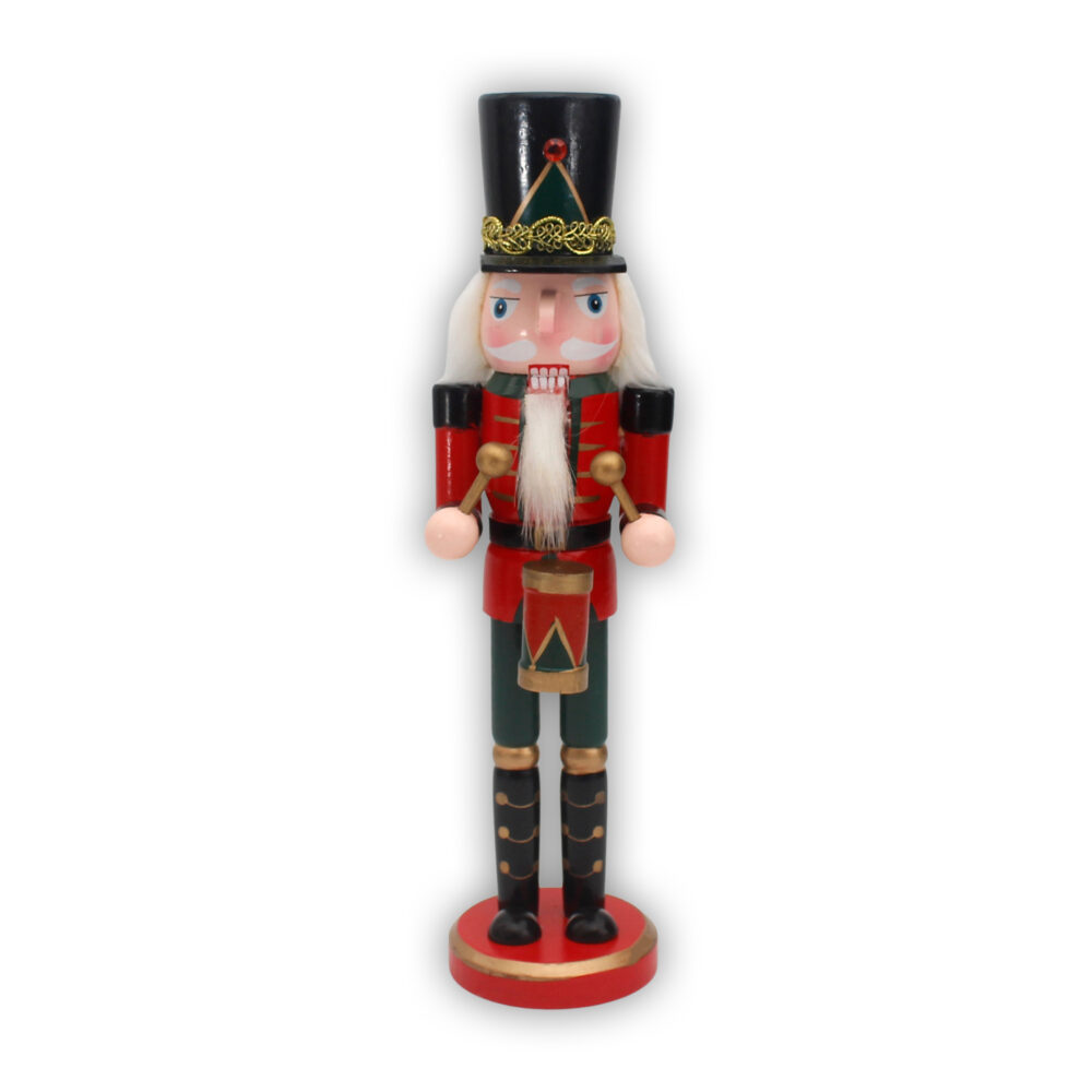 Wooden Nutcracker 32cm Small - Design 01