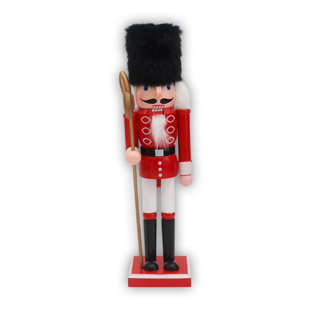 Wooden Nutcracker 32cm Small - Design 02