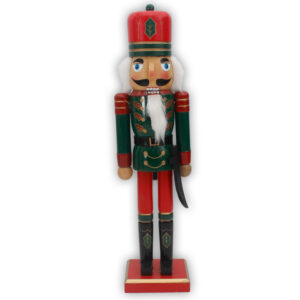 Wooden Nutcracker 38cm Small - Design 02