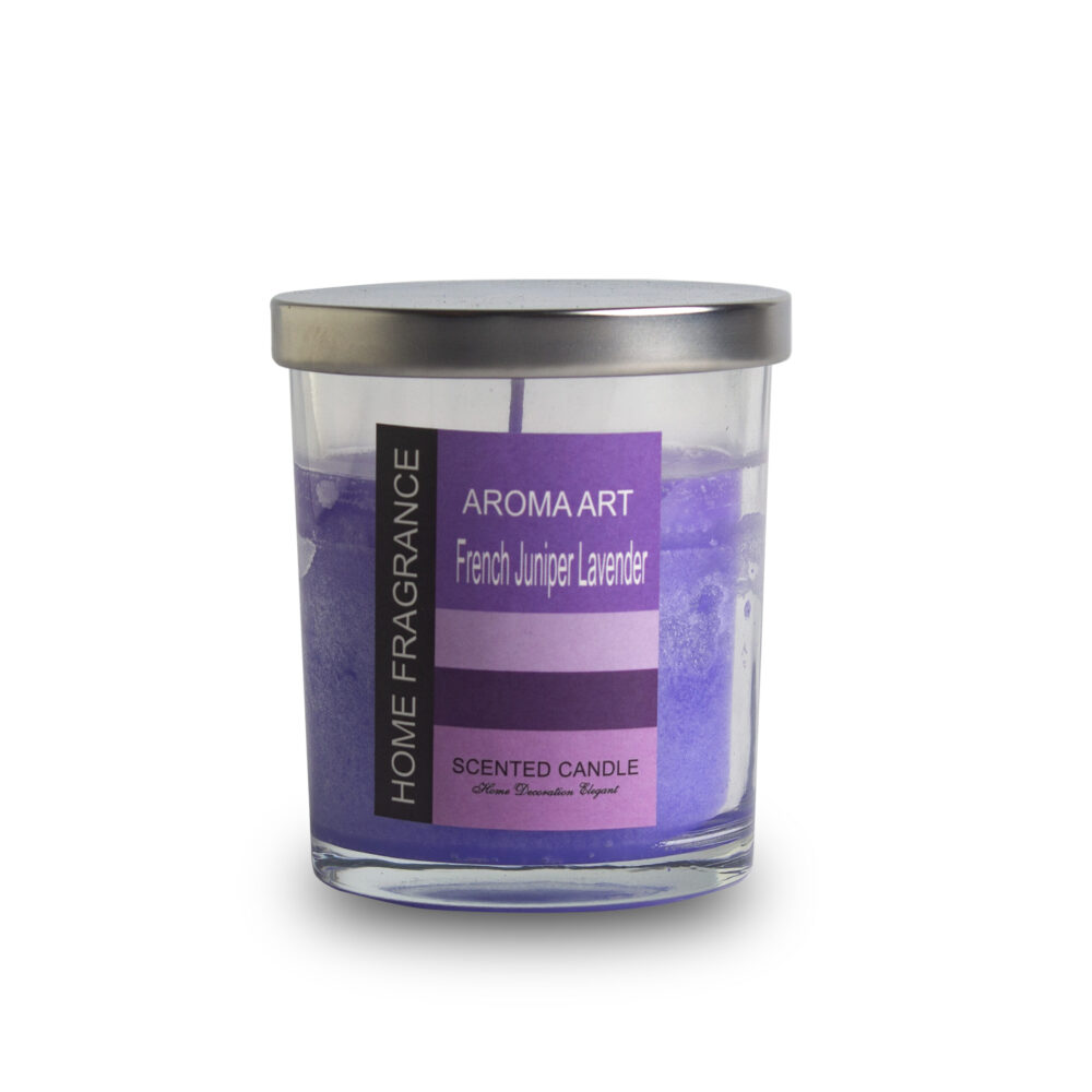 Aroma Candle Cup Small - French Juniper Lavender