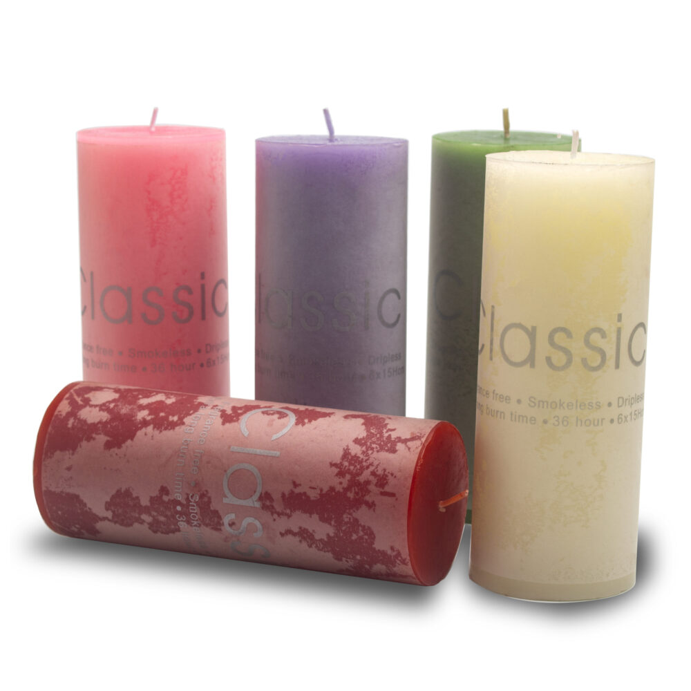 Pillar Candle Round - 6x15