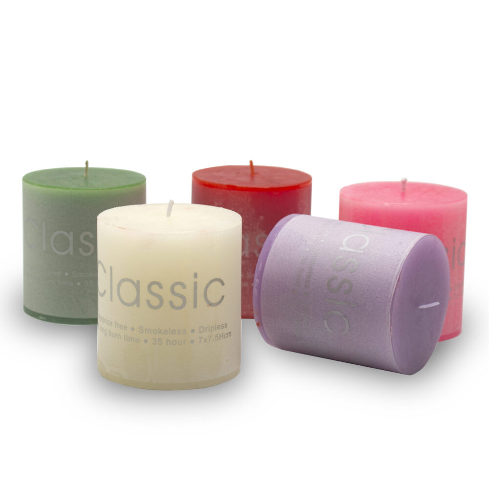 Pillar Candle Round - 7x7