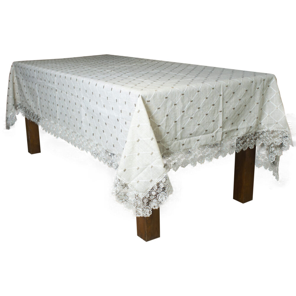 Table Cloth Diamond - Beige