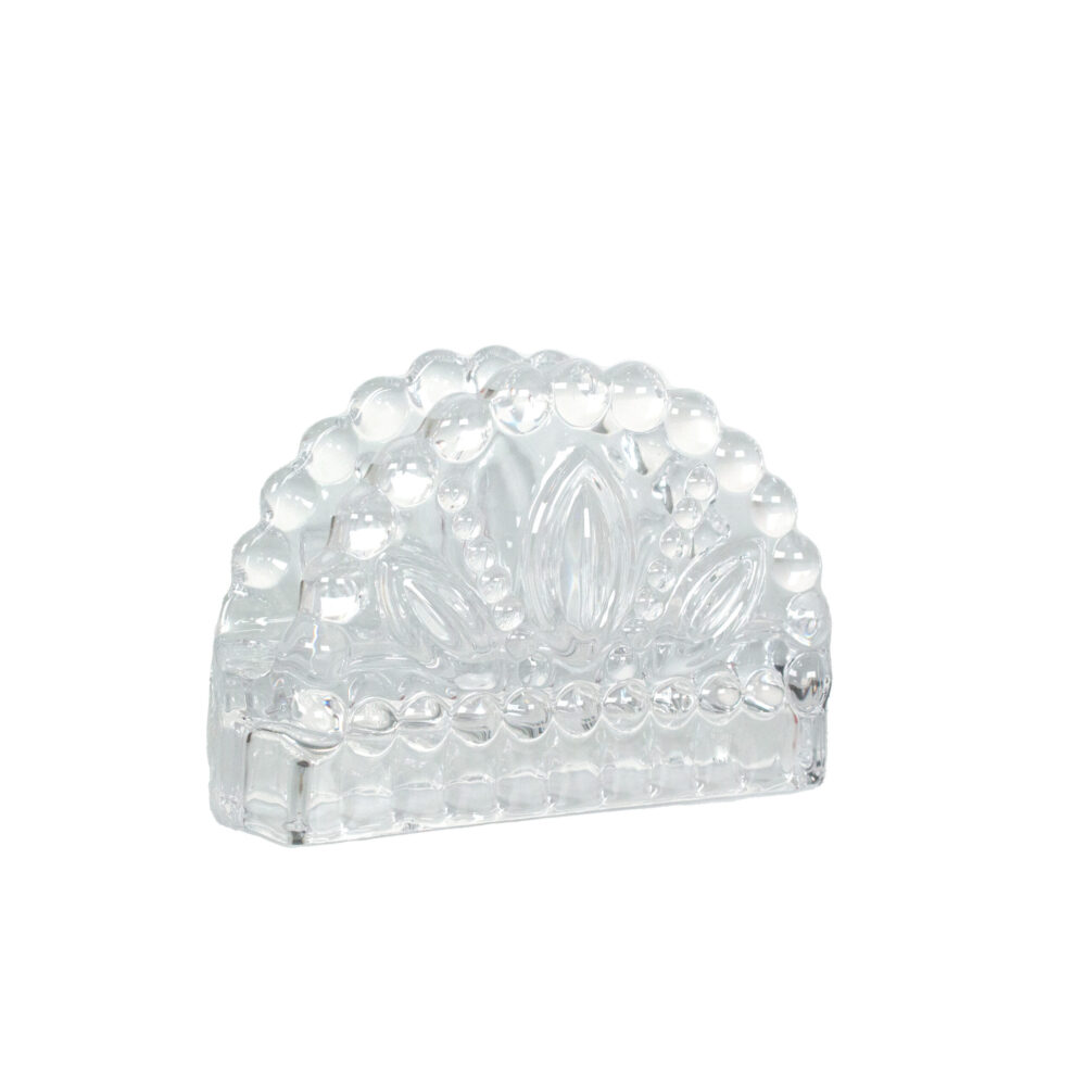 Tissue Holder Glass - Fan Des