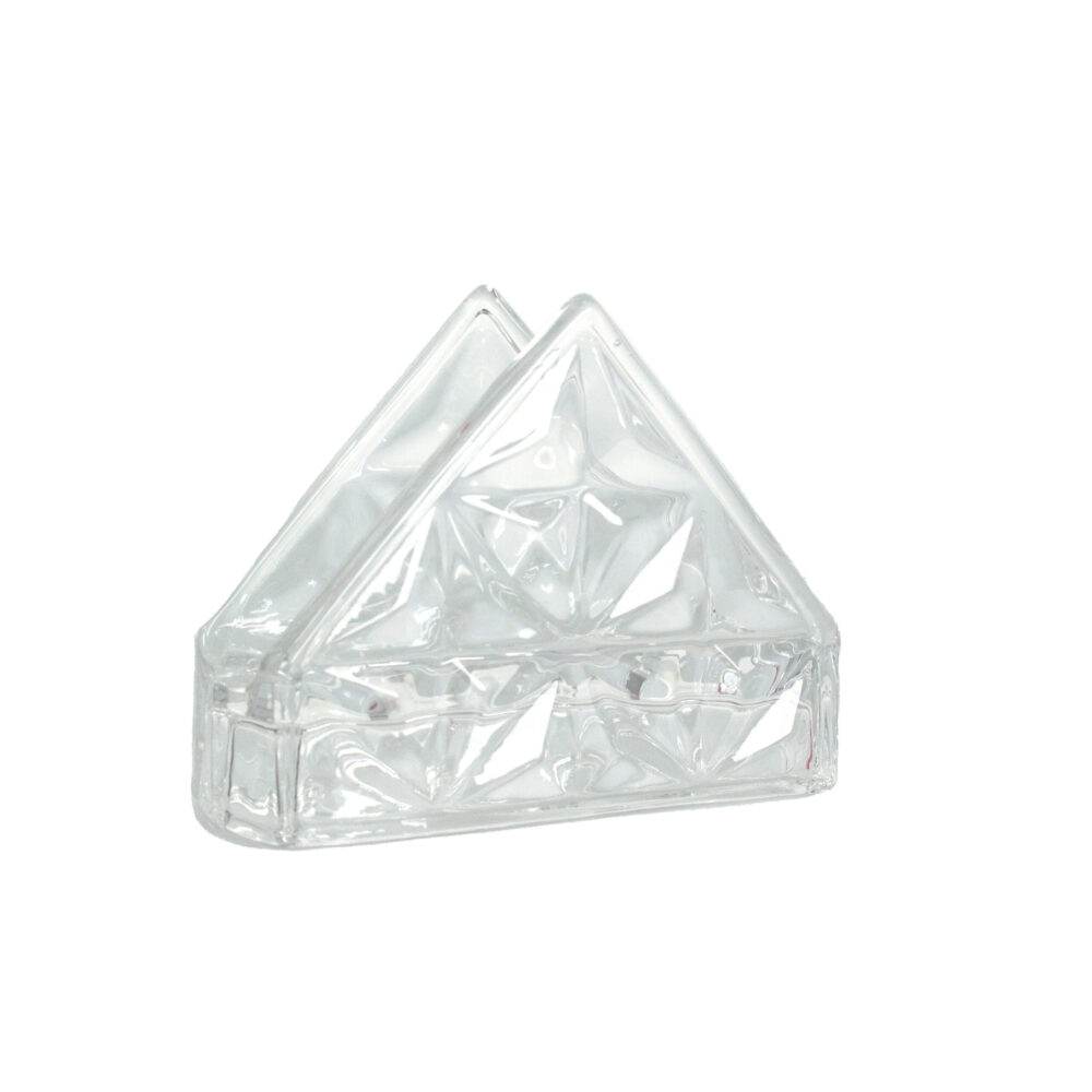 Tissue Holder Glass - Fan Tra