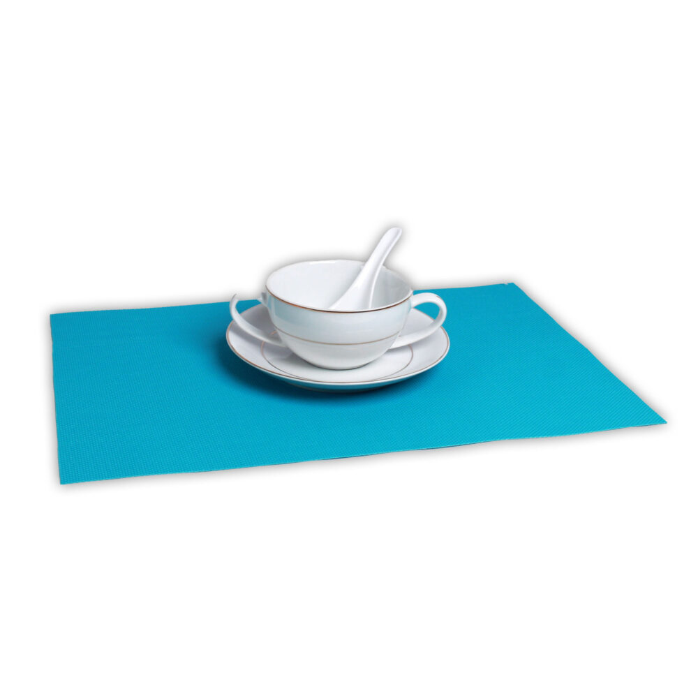 Plain Table Mat - Blue