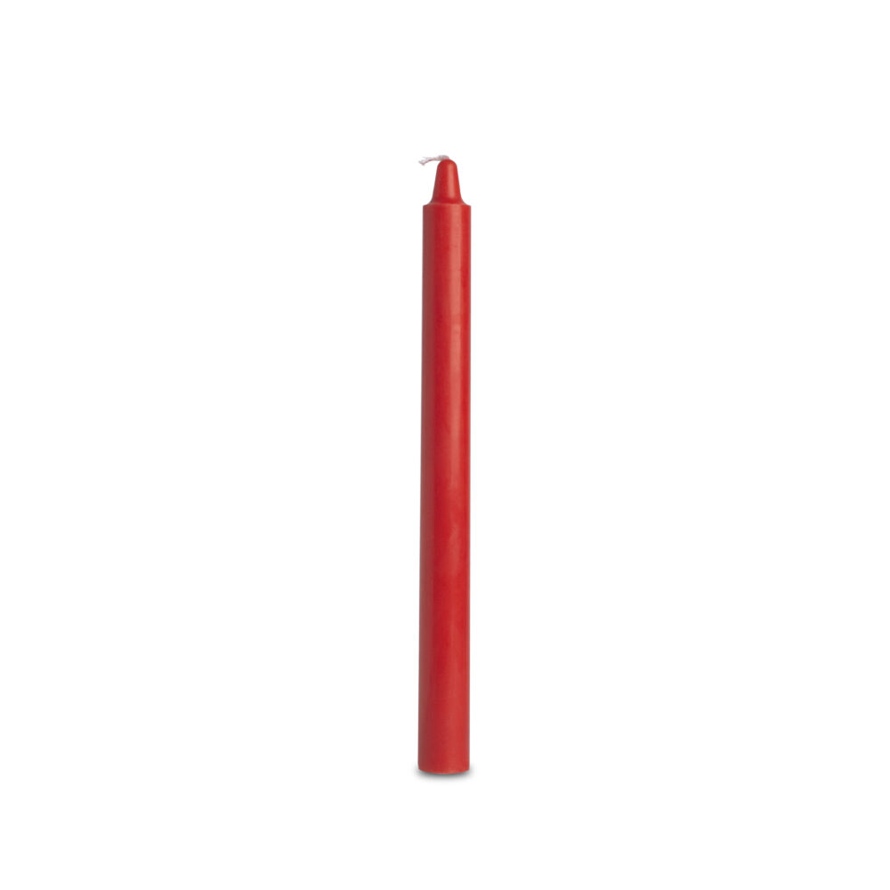 Dinner Candle Pillar - Red