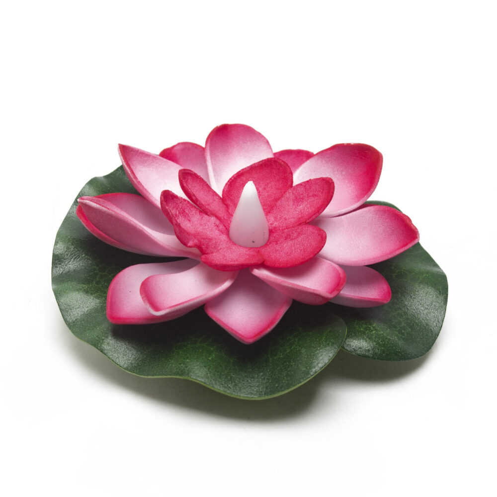 Lotus Flower Battery - Water - Red