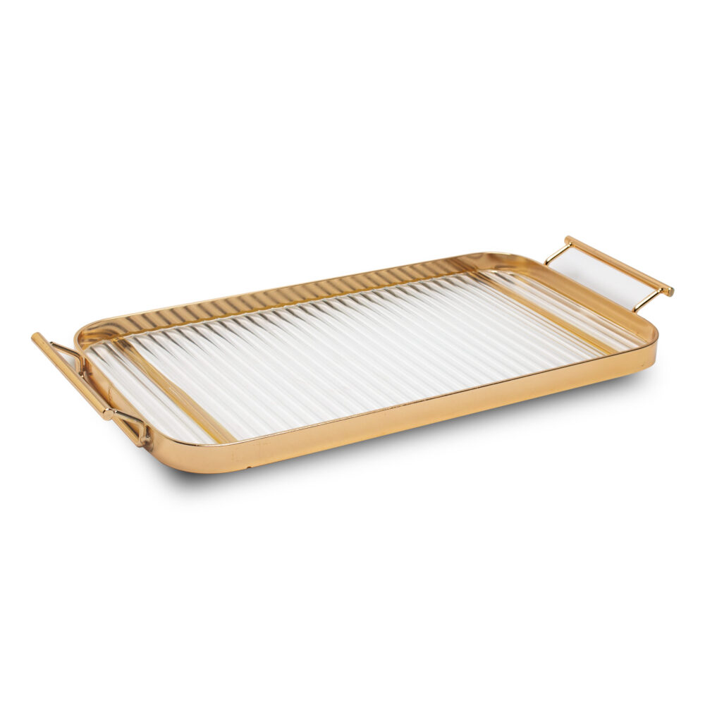 Glass Tray Ovel - Large