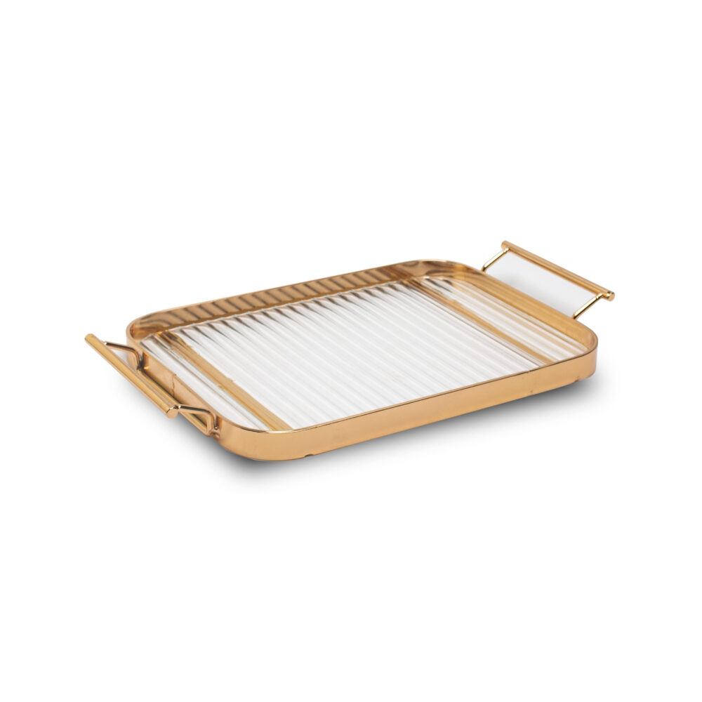 Glass Tray Ovel - Medium