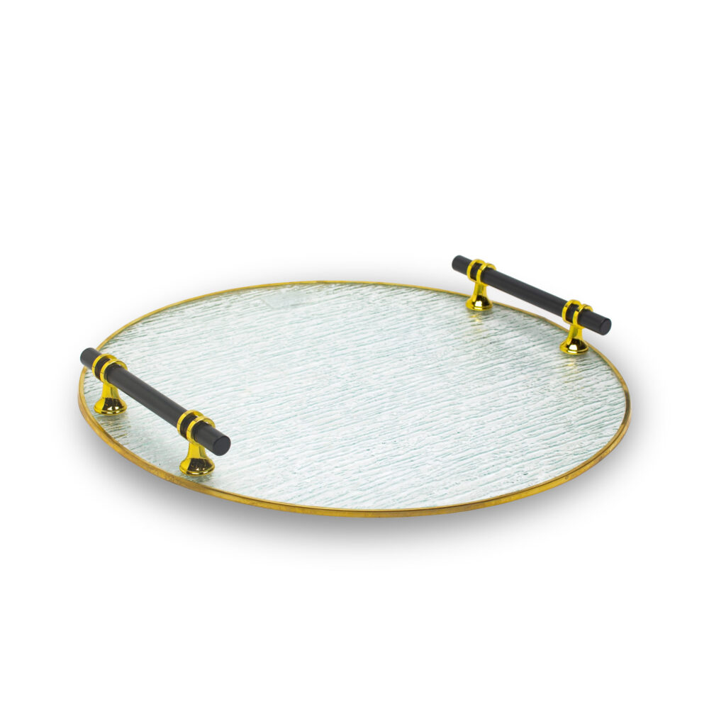 Gold Tray Round - Large