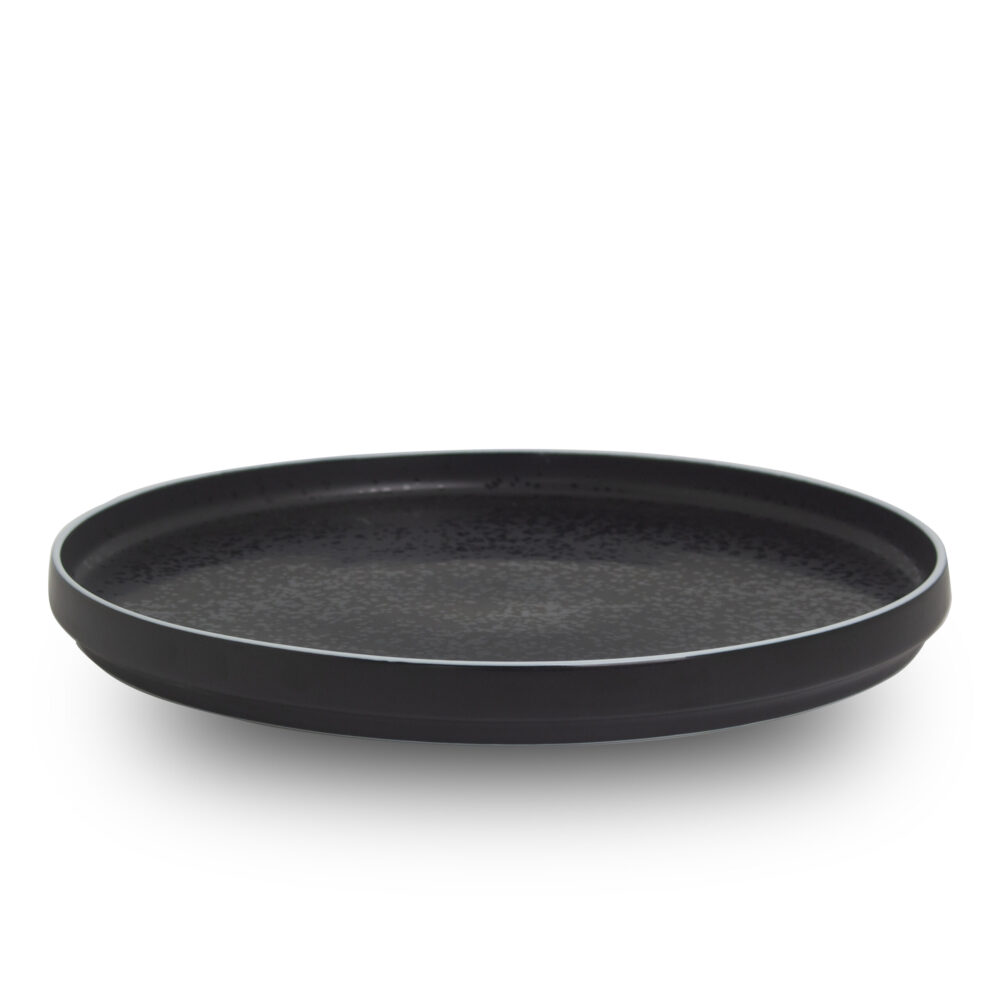 Seethawaka Dinner Plate - Pearl Black