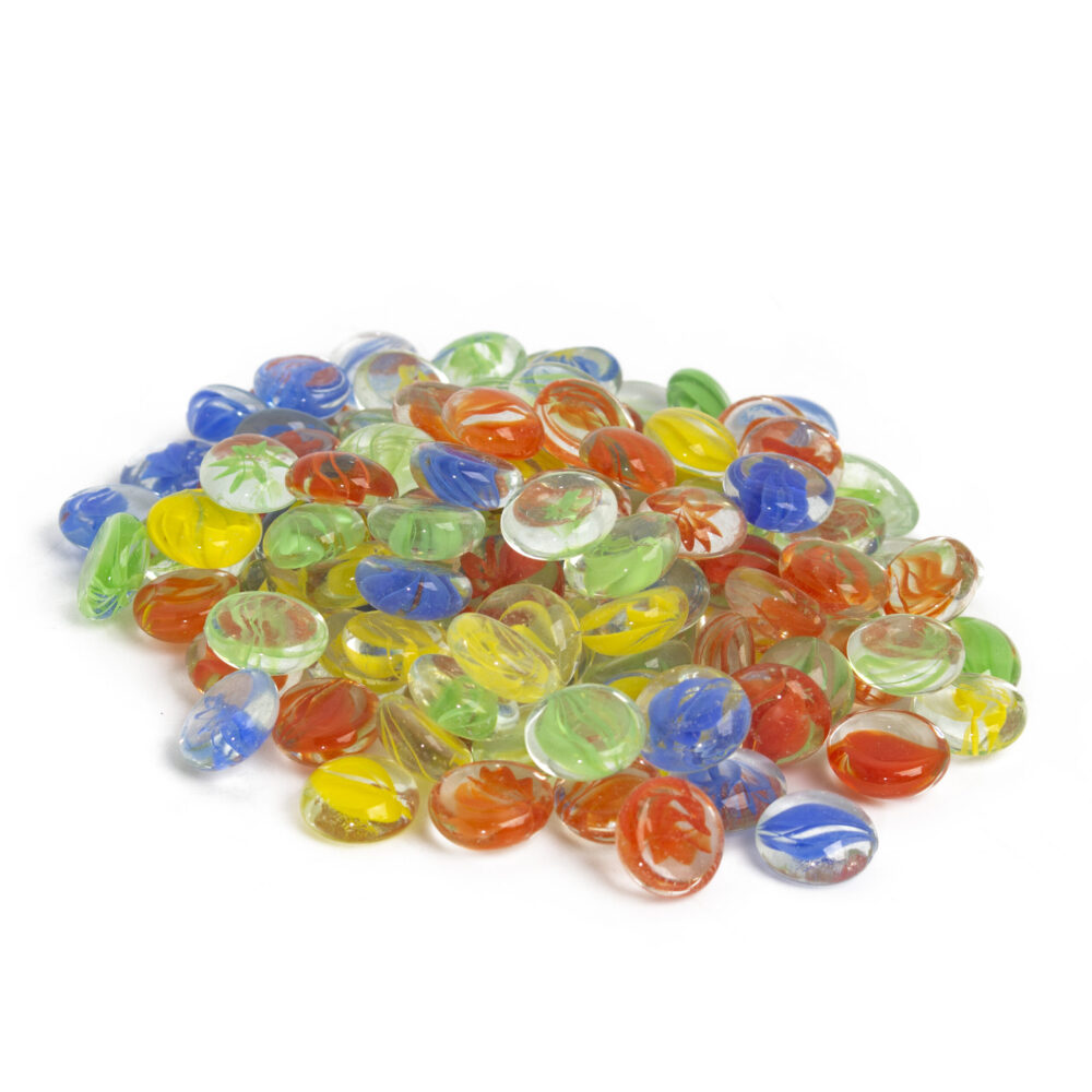 Multi Glass Stone Color - Pebble