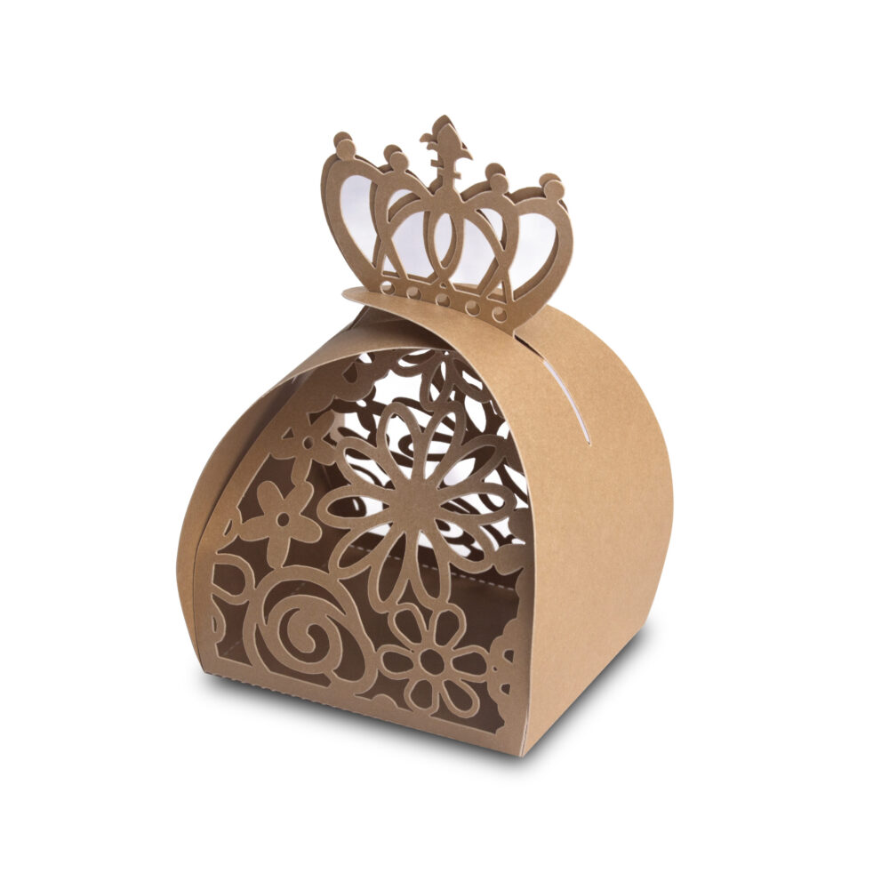Cake Box Crown - Brown