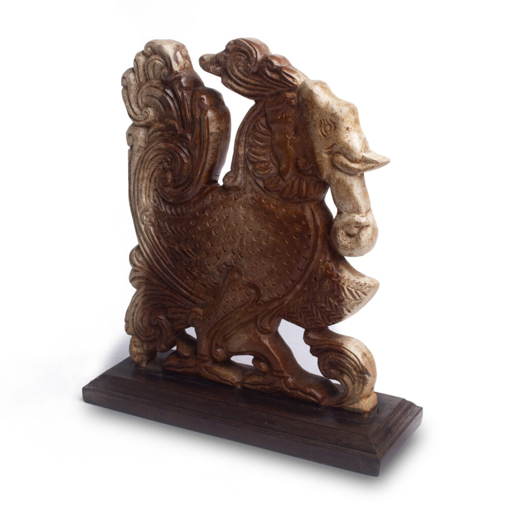 Ornament Wooden Carving Stand 03